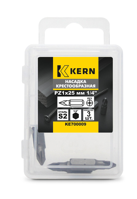 Насадка крестообразная PZ1х25мм 1/4