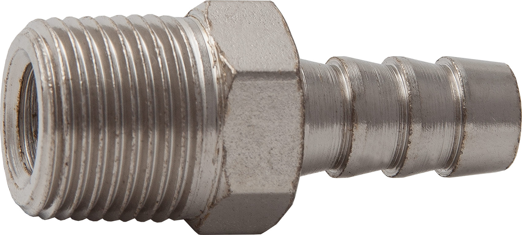 Фитинг елочка 10мм х наруж.резьба (BSPT) 3/8