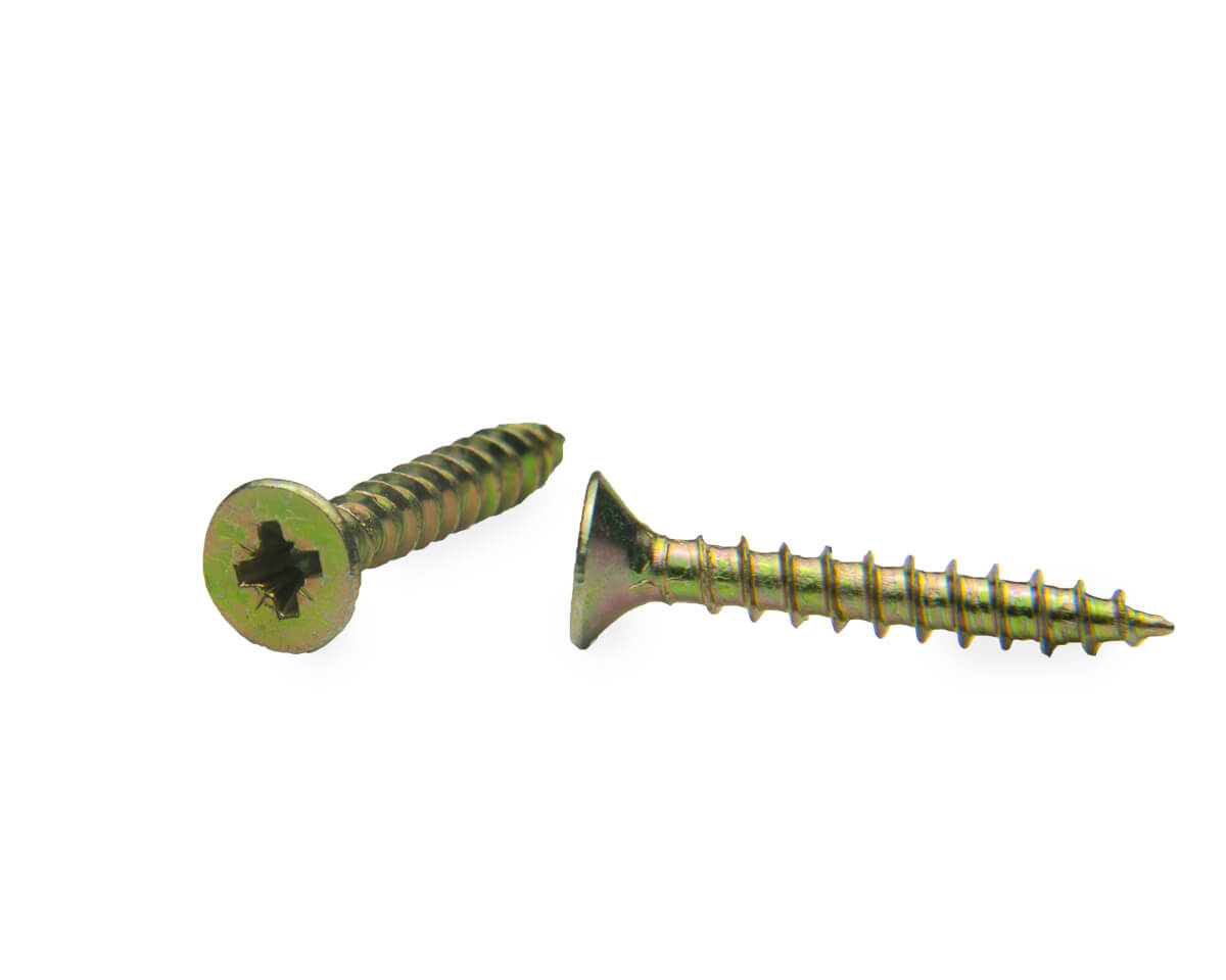 Саморез универсальный 3.0x25, желтый цинк, дой-пак S, МОНТАЖ (пакет/75шт)