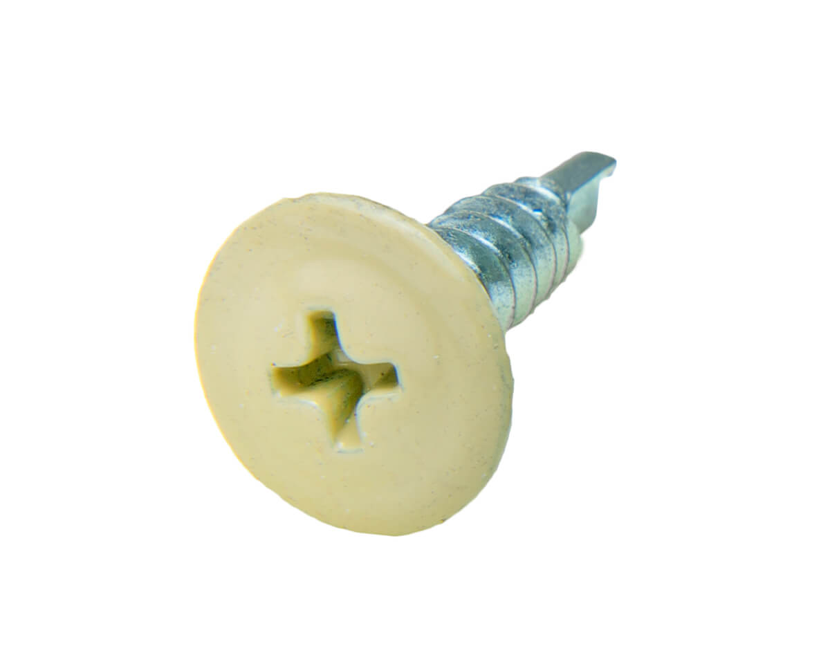 Саморез с п/ш SPS, сверло 4,2x16 RAL1014 (упак/500шт)