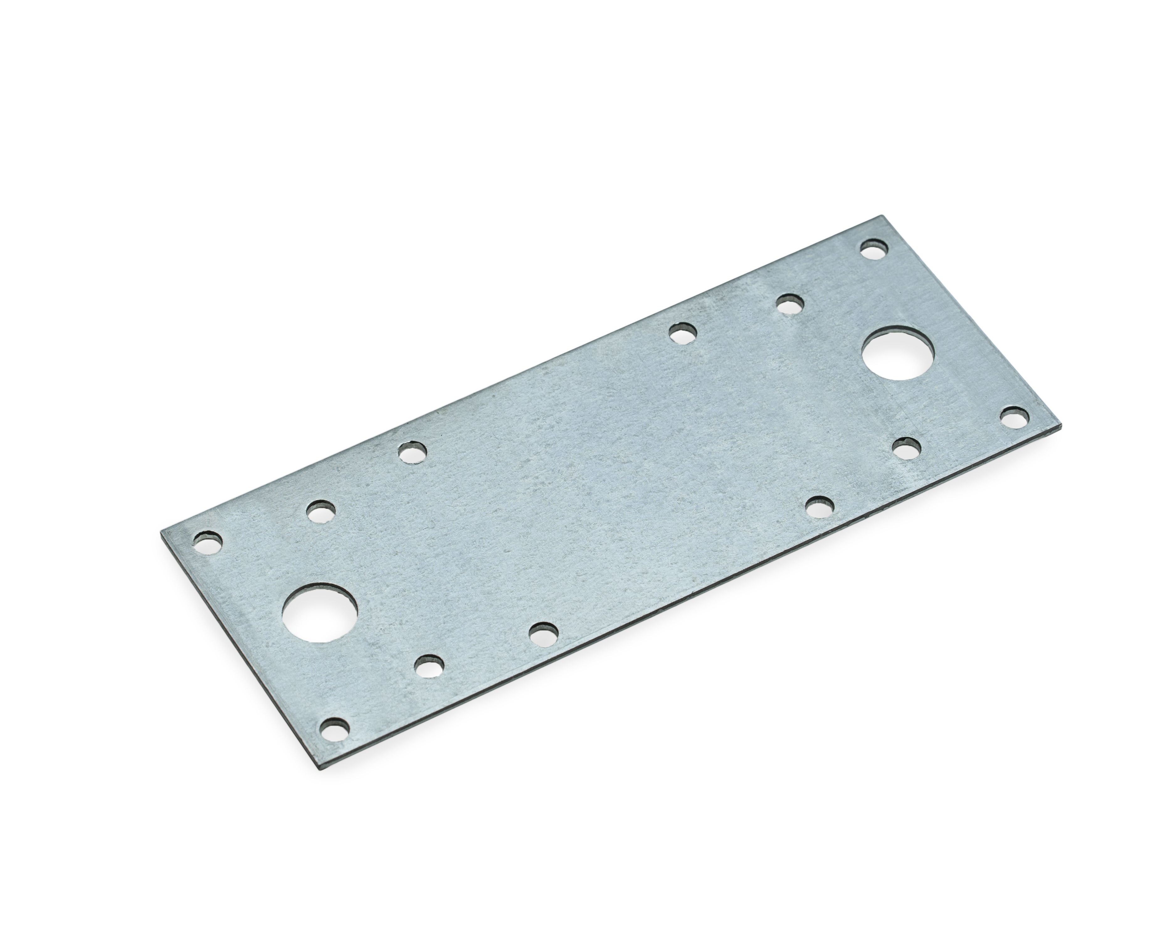 Крепежная пластина оцинкованная 140x55x2,0 мм КР-140 (упак/50шт)