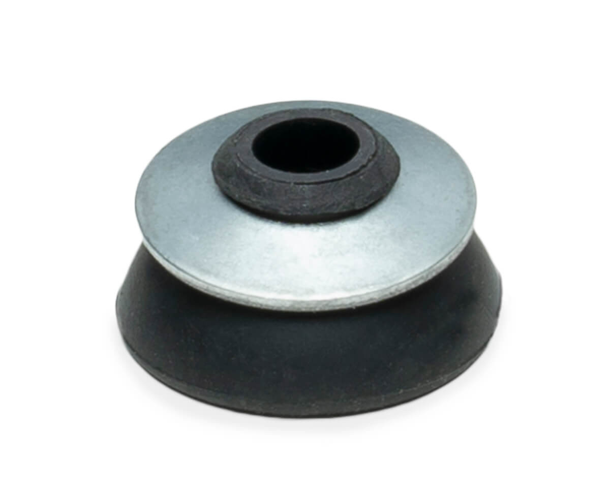 Шайба для поликарбоната, 7х25мм, черная, в пласт. контейнере (упак/25шт) ЕКТ