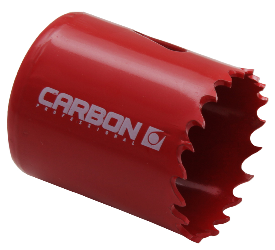 Коронка биметаллическая 35мм, глуб. 38мм, HSS M42 (HSS-Co 8%) CARBON (шт)