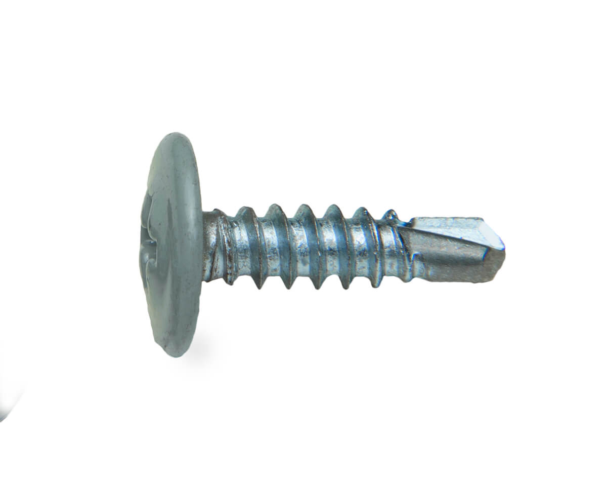 Саморез с п/ш SPS, сверло 4,2x16 RAL7004 (упак/10000шт)