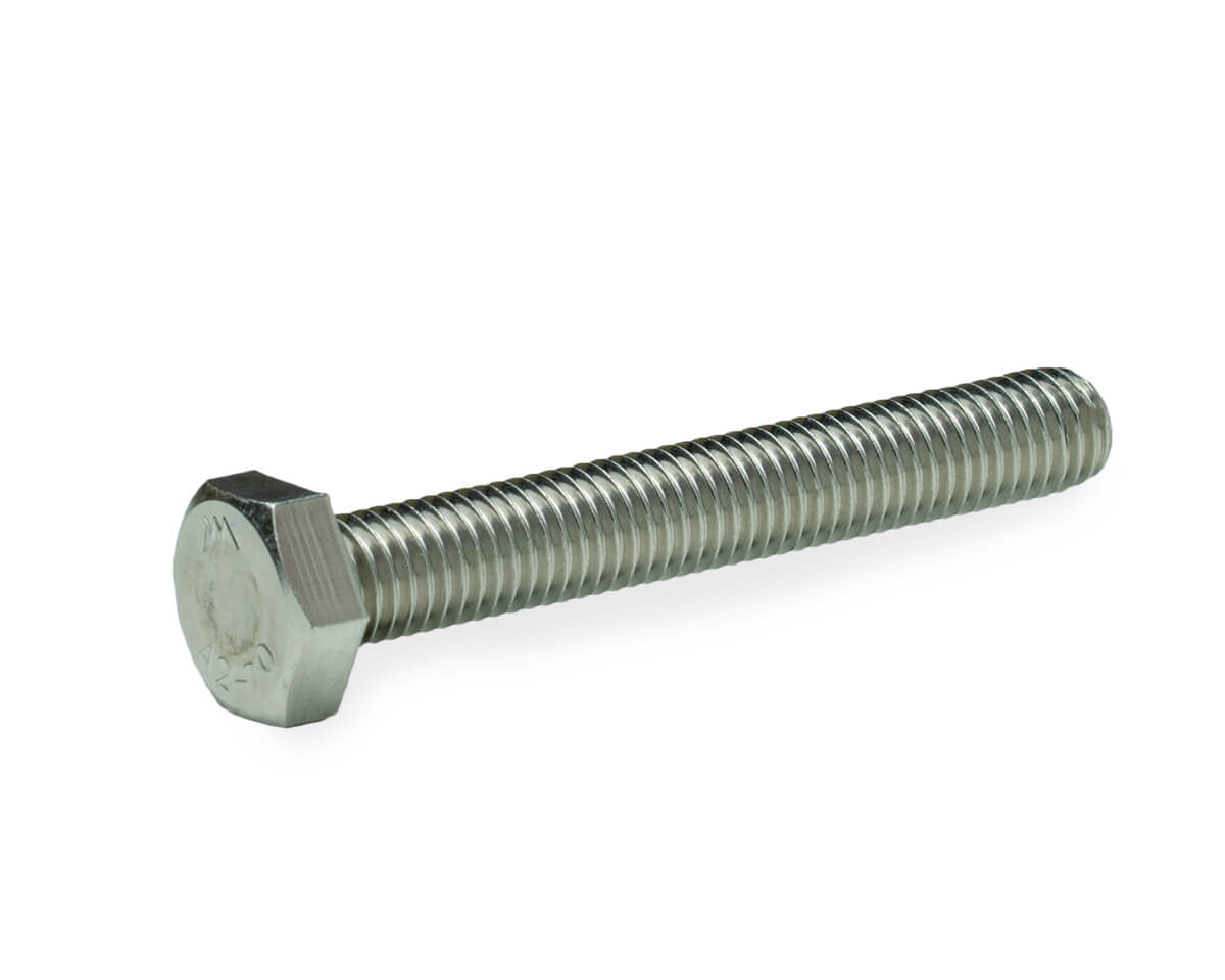 Болт с шестигранной головкой M10х70, DIN933, НЕРЖ. СТАЛЬ (упак/50шт)