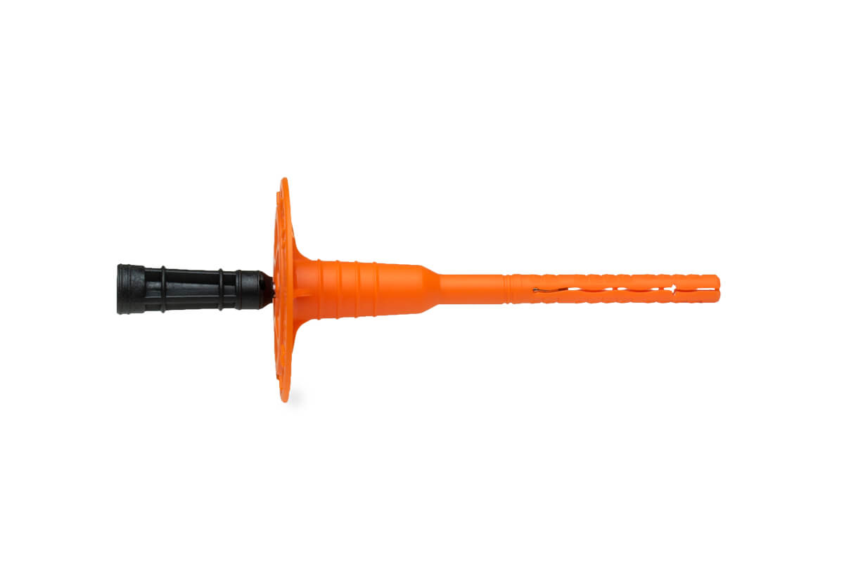 Дюбель тарельчатый 8х120 со стальным гвоздем с высокоэфф. термоголовкой DT-8T-120 (упак/300шт)