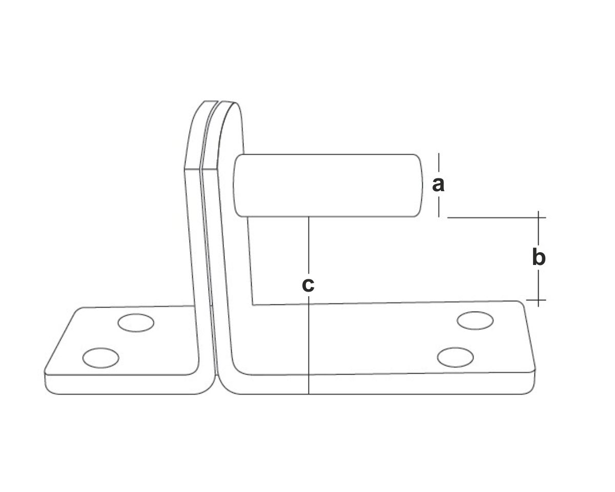 Ответная часть петли 10/32 OCP-10/32 (шт)