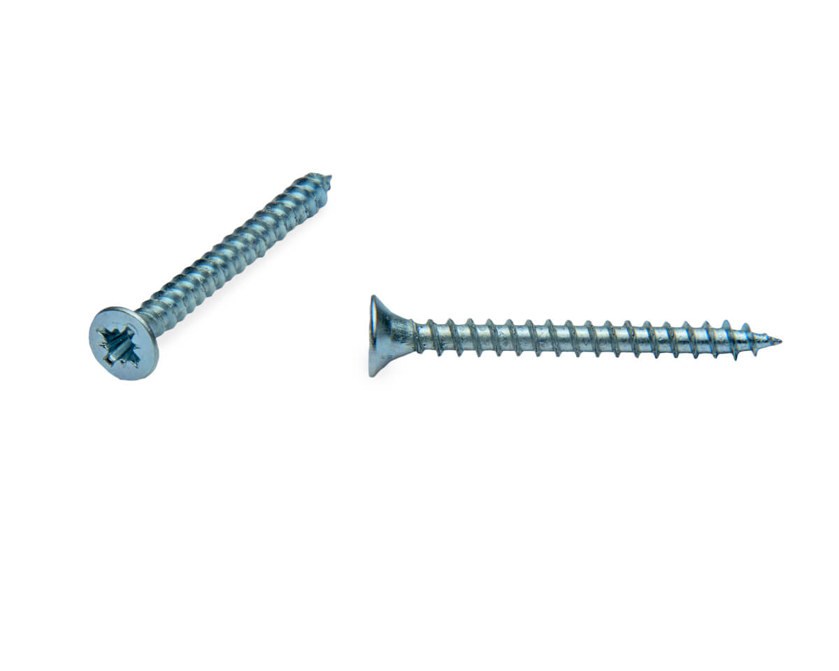 Саморез универсальный SUZ, 3,0х30, белый цинк, ЕКТ (упак/1.000шт)