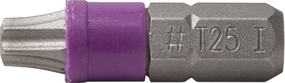 Насадка TORX T25х25мм 1/4