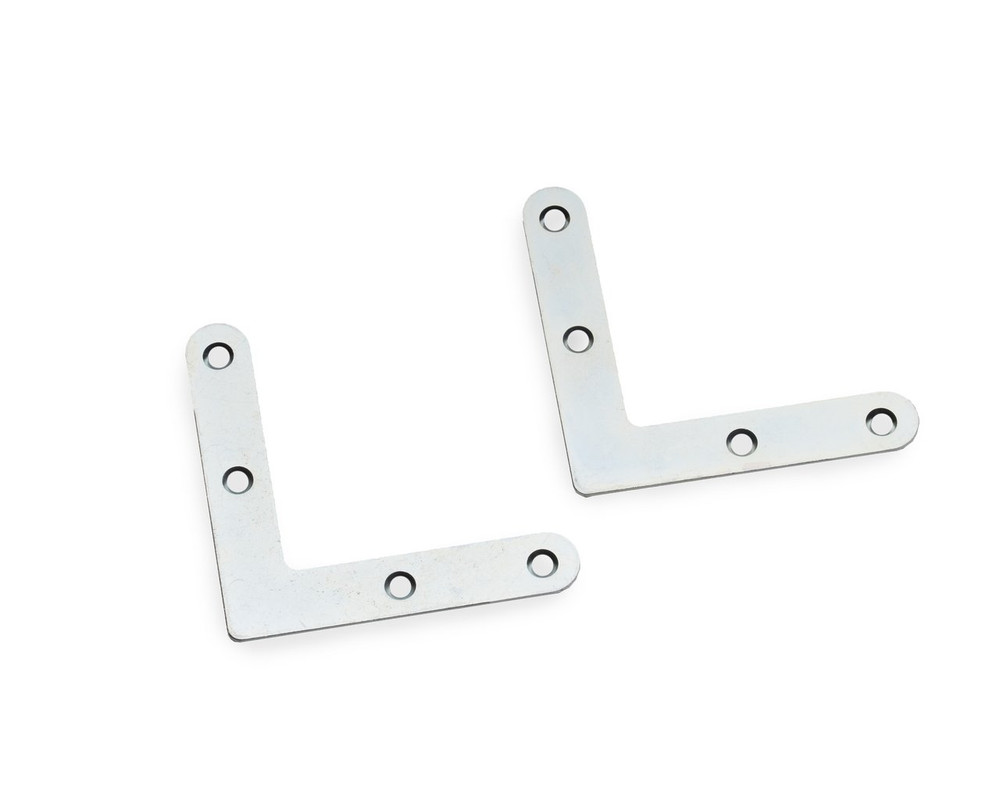 Угольник 01, 75мм, цинк (пакет/2шт)