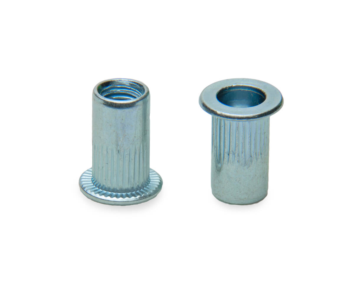 Заклепка резьб. M5x13.0/0525, цинк.,цил.борт (упак/2шт)