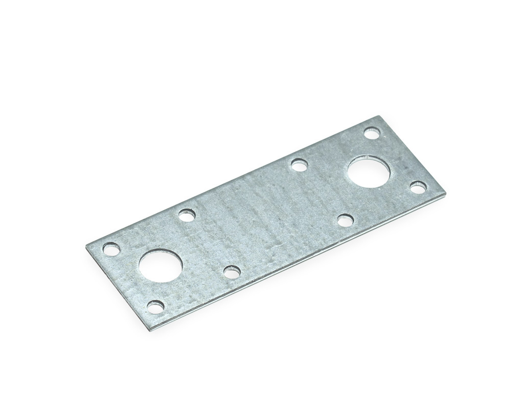 Крепежная пластина оцинкованная 100x35x2,0 мм КР-100 (упак/50шт)