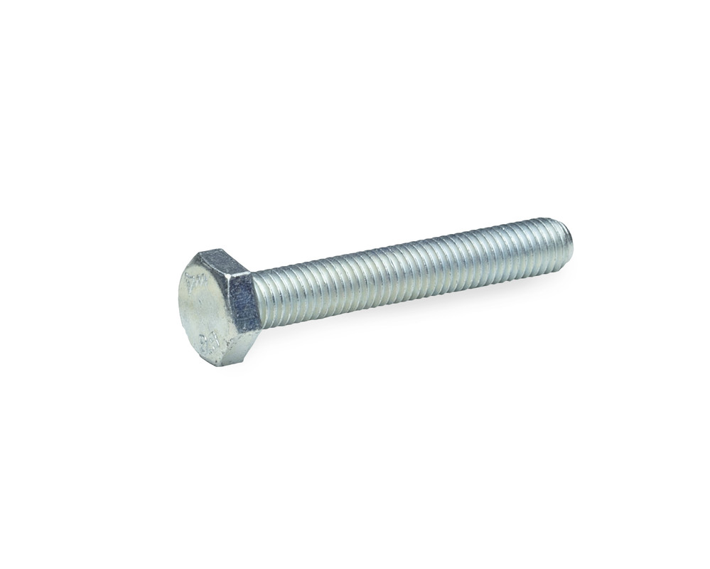 Болт с шестигранной головкой М10х65/65, DIN933 (ГОСТ 7798-70), прочн. 8.8, цинк (упак/25кг/~570шт)