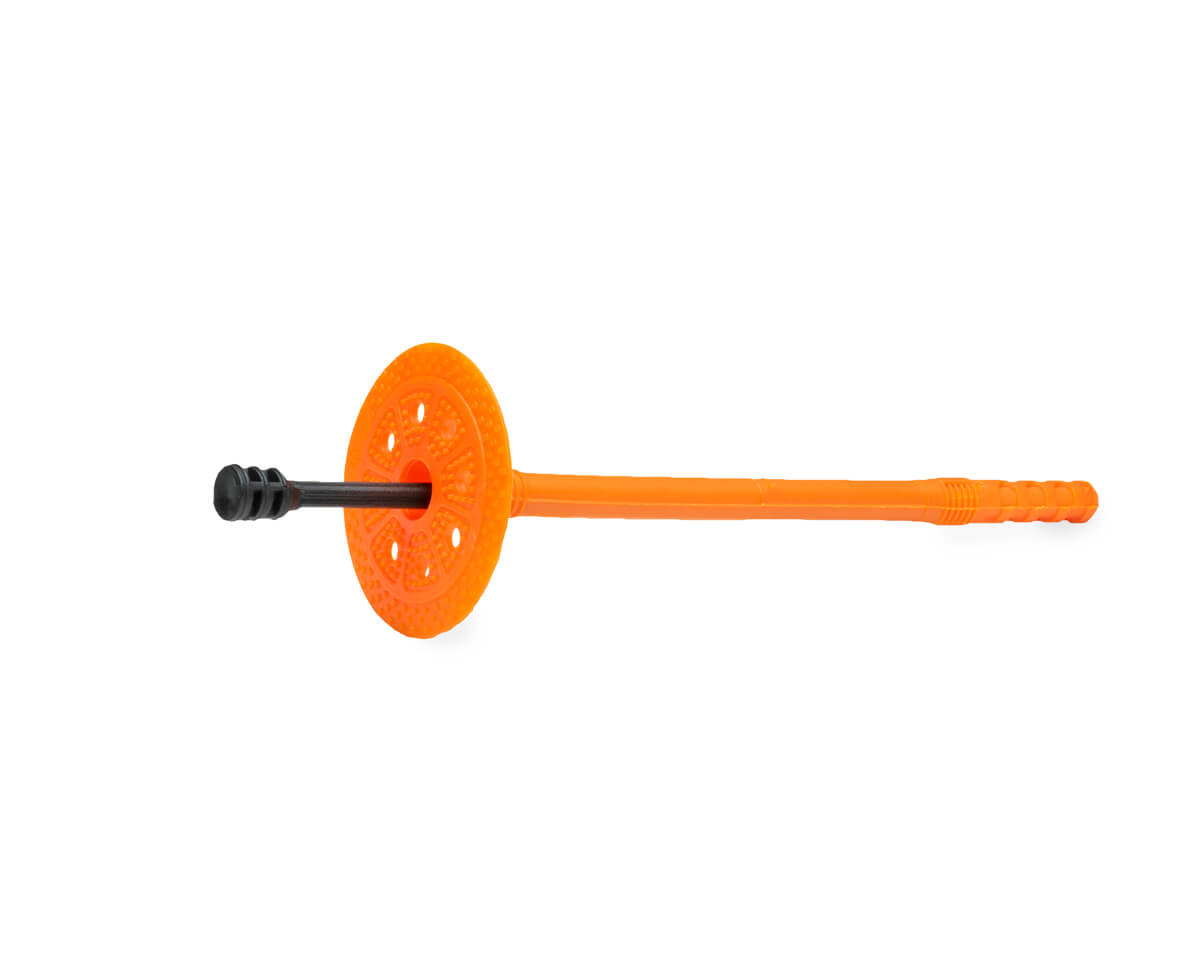 Держатель теплоизоляции 10x180 с пластмассовым гвоздем (упак/60шт)