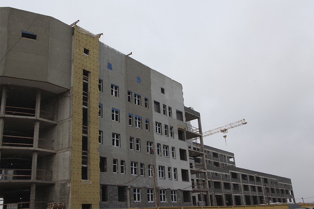 Крепеж ЕКТ применен при строительстве Городского наркологического центра