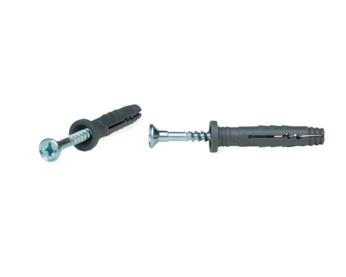 Дюбель-гвоздь GL, 8x45 цилиндр, п/п, ЕКТ (пласт.конт./30шт)