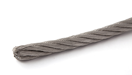 Трос для растяжки СА 4 мм, DIN3055, НЕРЖ. СТАЛЬ A4 (м)