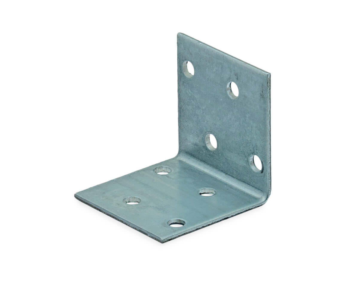 Уголок крепежный равносторонний 40x40x40x2,0 мм KUR-40-40 (шт)