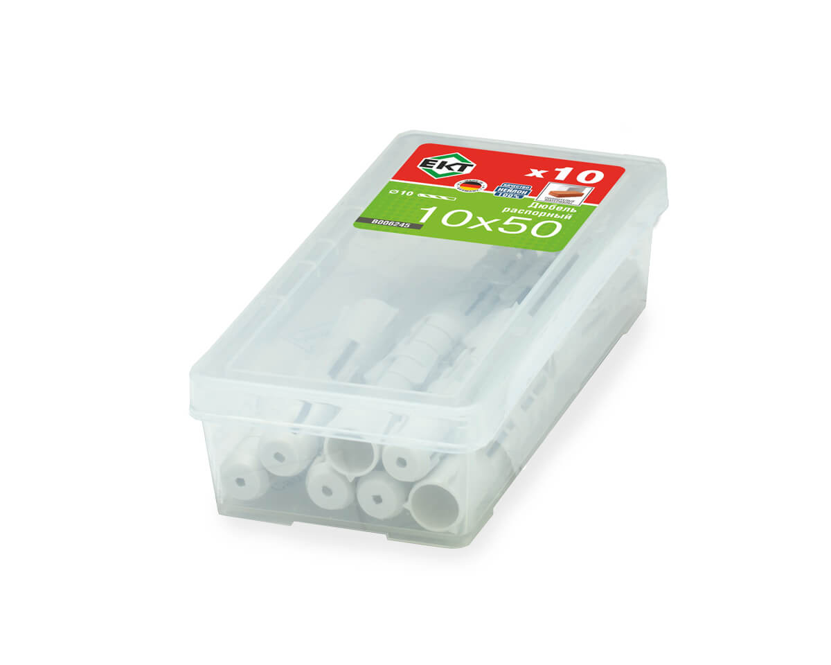 Распорный дюбель KEW DSD S 10х50, НЕЙЛОН (упак/10шт)