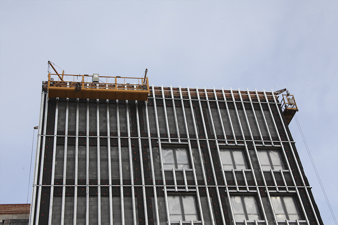 Крепеж ЕКТ на новом социально значимом объекте в Минске