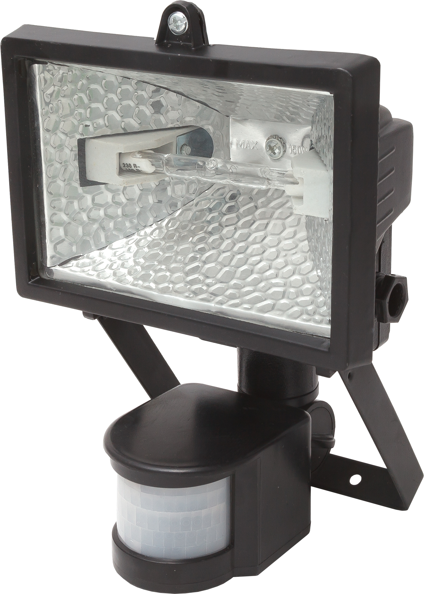 Прожектор галогенный 500Вт, с датчиком движения, KERN (шт)