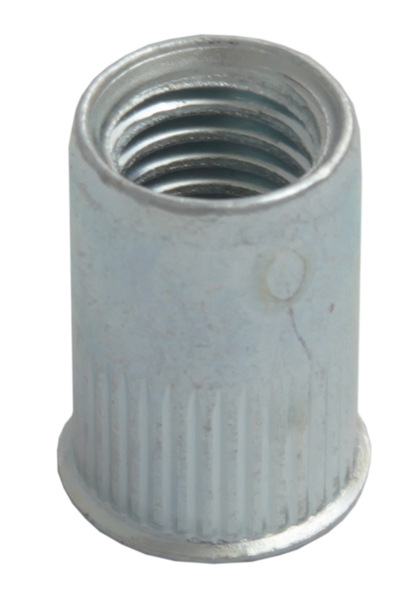 Заклепка резьб. М5х12.0/0525, ст.,оцинк,уменьш.борт,насечка на теле (упак/1.000шт)