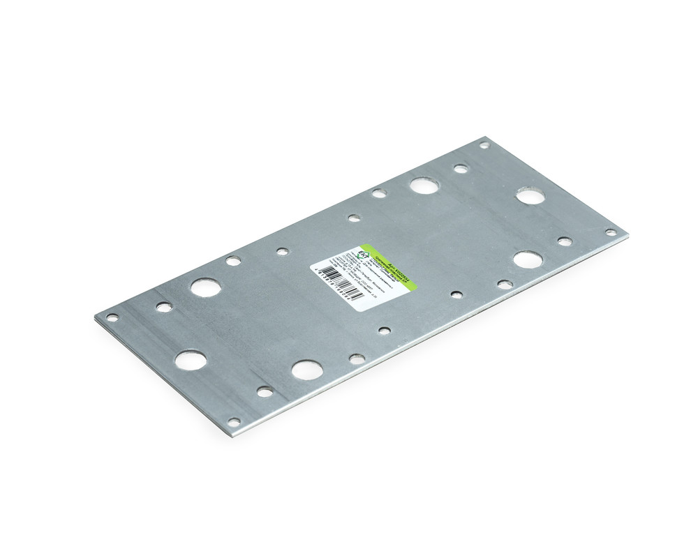 Крепежная пластина КР 210x90x2.0мм, белый цинк (с этик./1шт)