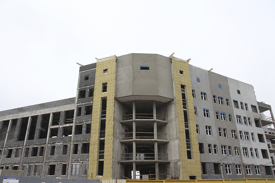 Крепеж ЕКТ применен при строительстве Городского наркологического центра