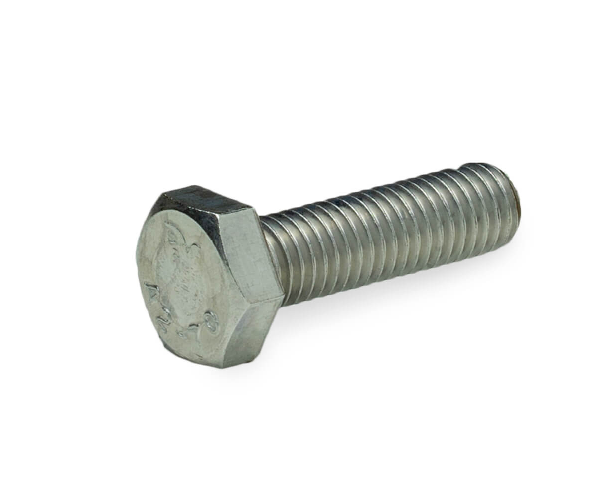 Болт с шестигранной головкой M12х30, DIN933, НЕРЖ. СТАЛЬ (упак/100шт)