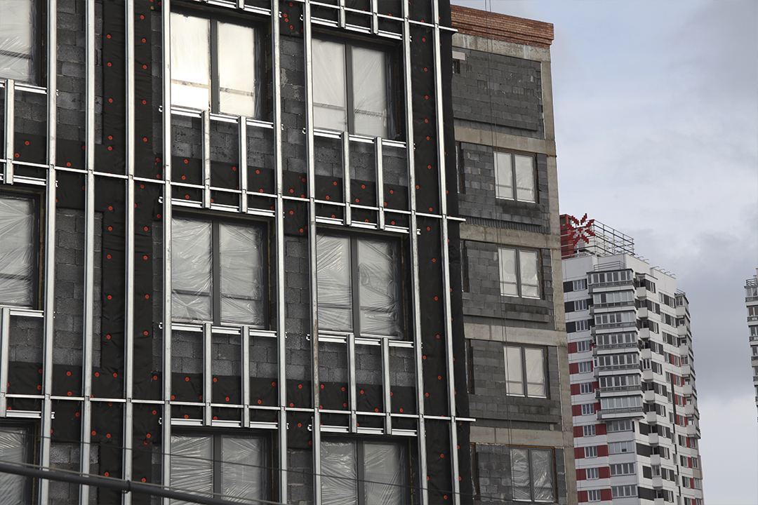 Крепеж ЕКТ на новом социально значимом объекте в Минске