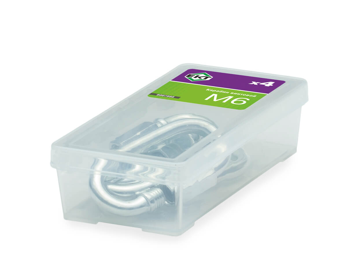 Карабин винтовой М6 (упак/4шт)