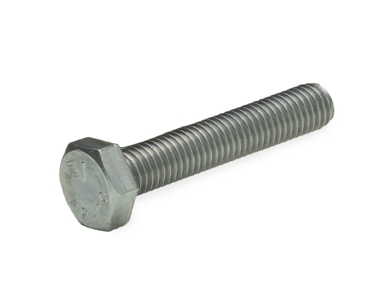 Болт с шестигранной головкой M10х55, DIN933, НЕРЖ. СТАЛЬ (упак/50шт)