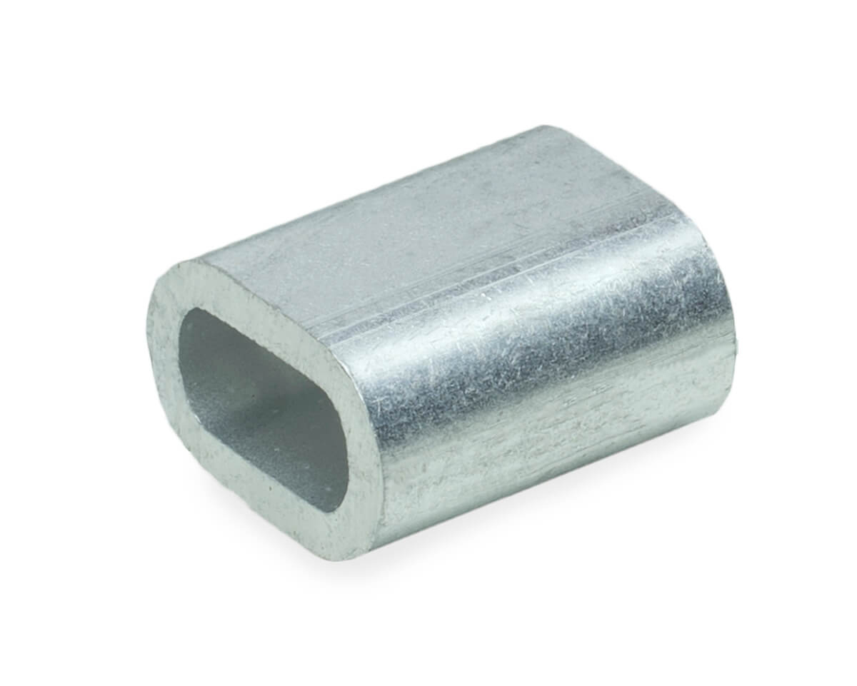 Зажим для стальных канатов М7, алюминиевый (упак/20шт)