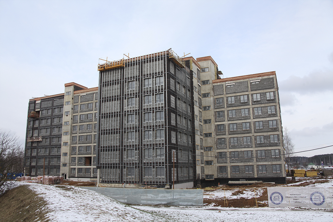 Крепеж ЕКТ на новом социально значимом объекте в Минске