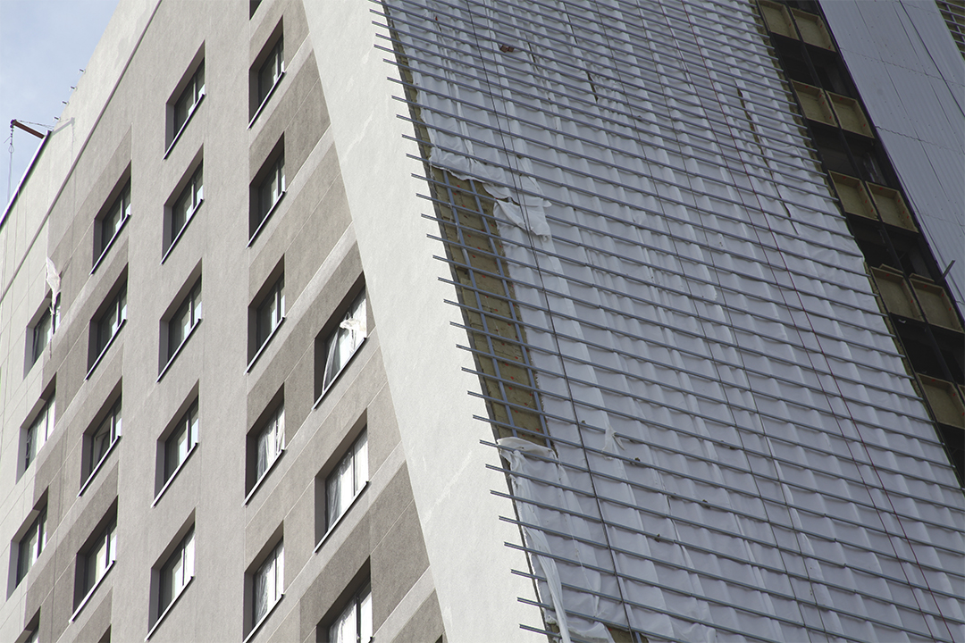 Крепеж ЕКТ использован при строительстве общежития БНТУ