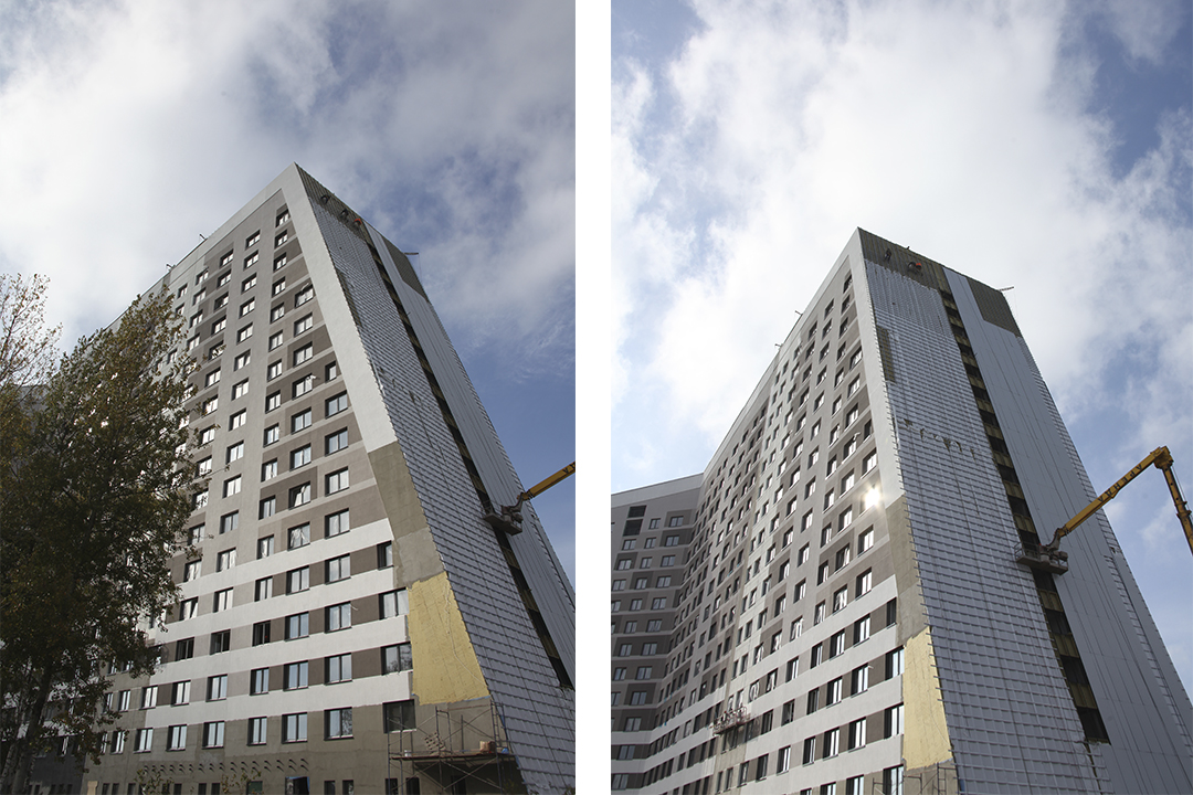 Крепеж ЕКТ использован при строительстве общежития БНТУ