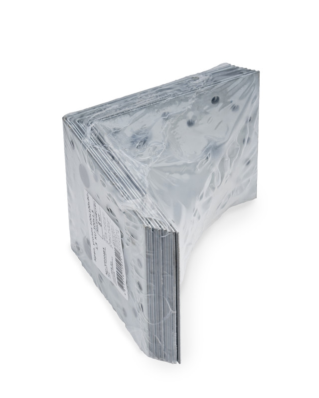 Крепежный уголок оцинкованный 105x105x90x1,5 мм KU-105x1,5 (упак/8шт)