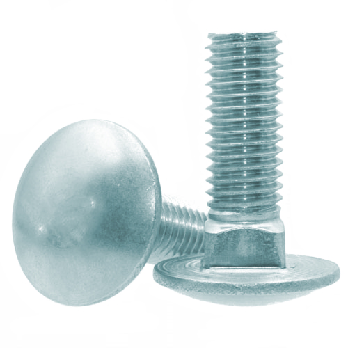 Болт мебельный 6х20, цинк, прочн. 4.8 DIN 603 (пакет/10шт)