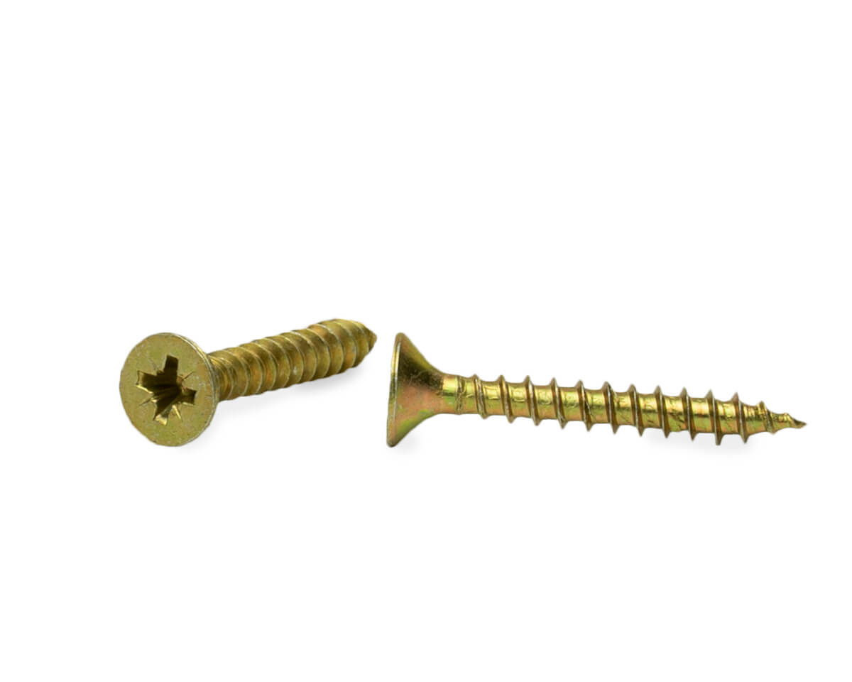 Саморез универсальный 5.0x35, желтый цинк, дой-пак S, МОНТАЖ (пакет/50шт)