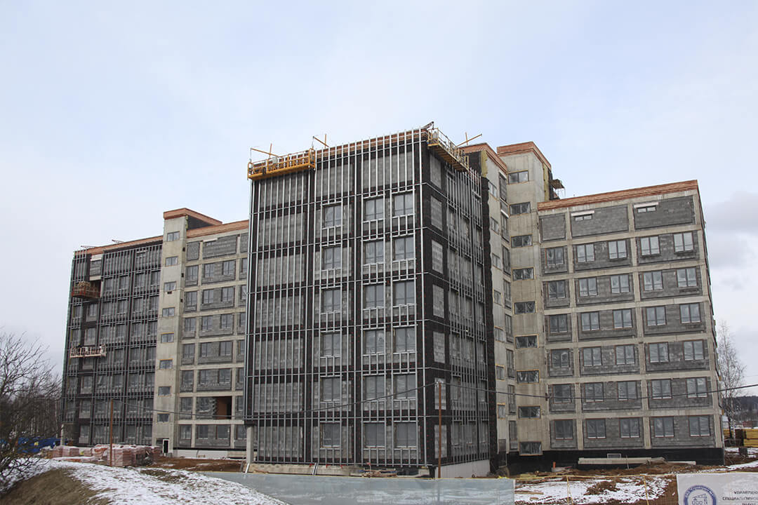 Крепеж ЕКТ на новом социально значимом объекте в Минске