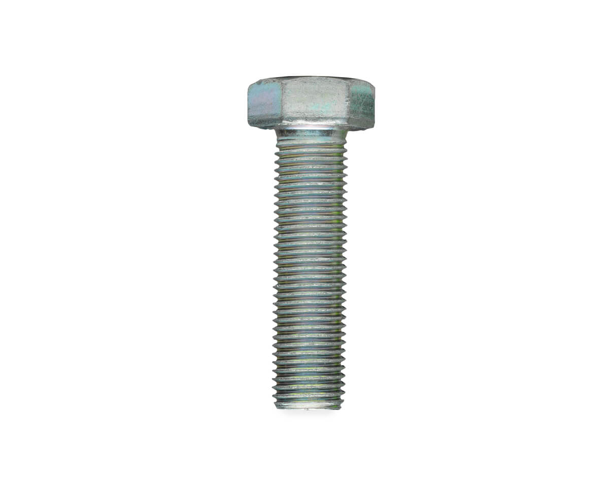 Болт с шестигранной головкой М27х100, DIN933, прочн. 8.8, цинк (упак/~3,41кг/6шт)