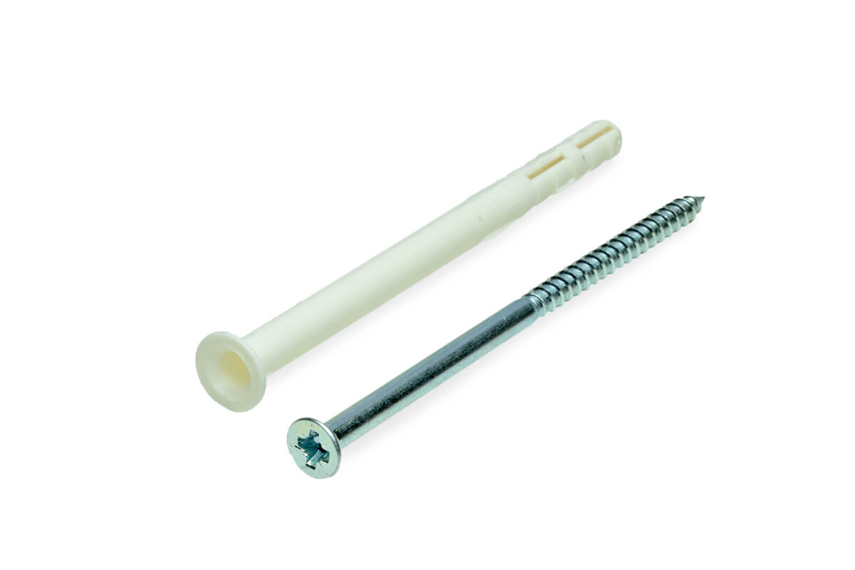 Рамный дюбель, одинарная зона, под отвертку RD 10x140 PZ, НЕЙЛОН KEW (упак/50шт)