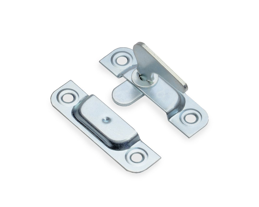 Завертка накладная 01, цинк (пакет/1шт)