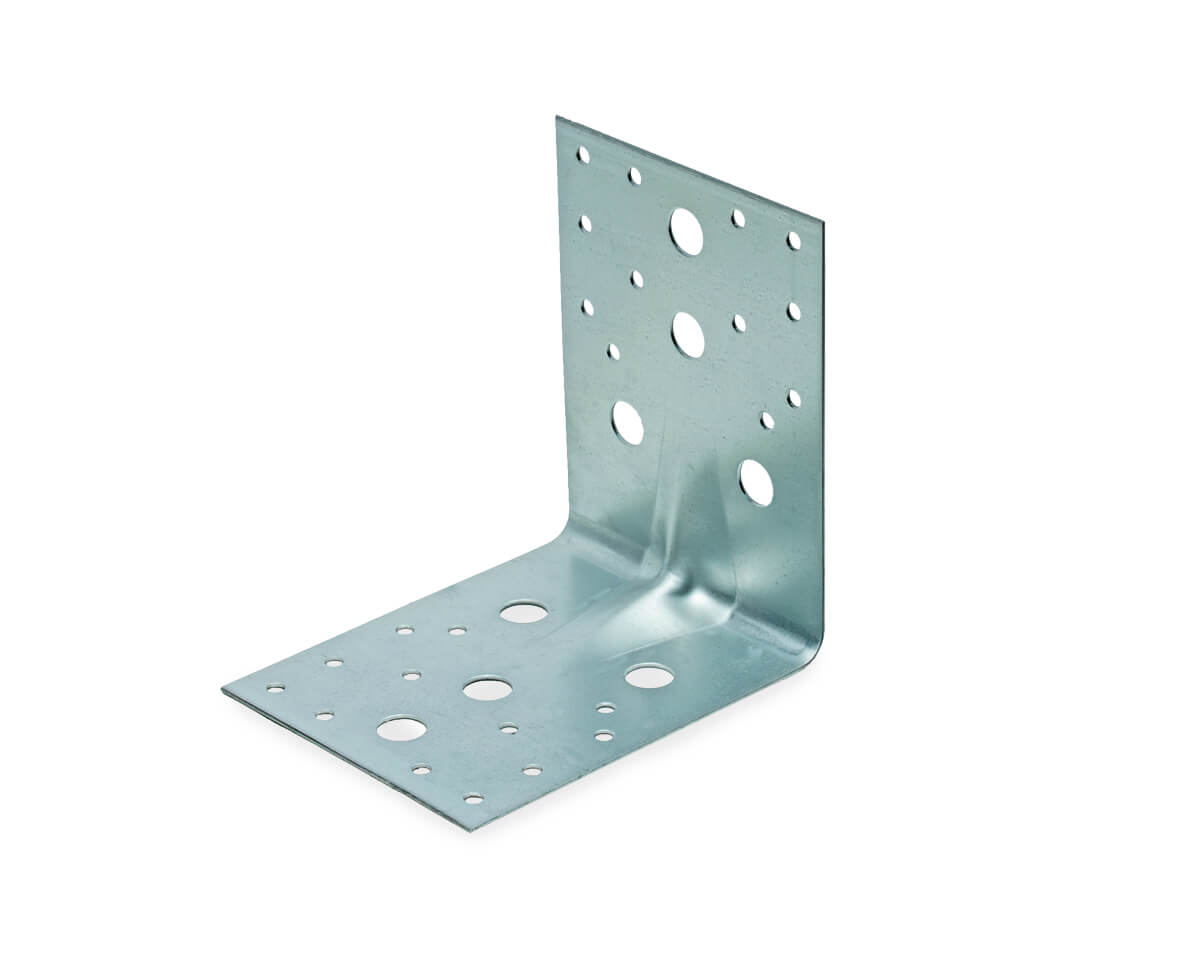 Уголок крепежный усиленный 130x130x100x2,0 мм KUU-130 (упак/35шт)