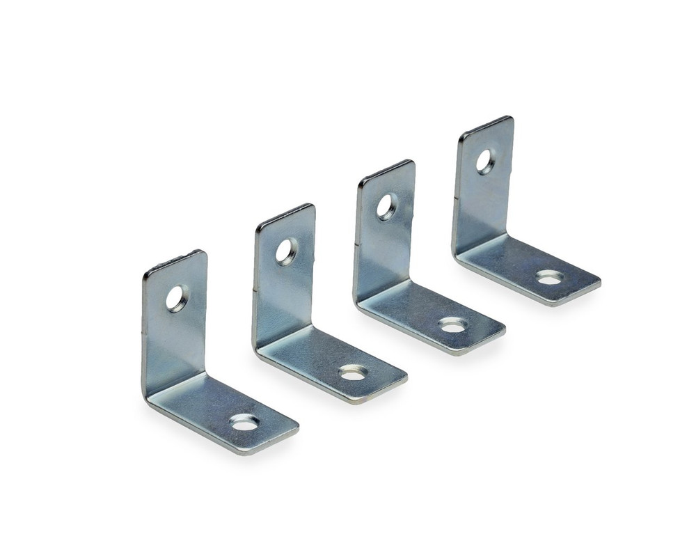 Уголок мебельный 13.2мм, цинк (пакет/4шт)