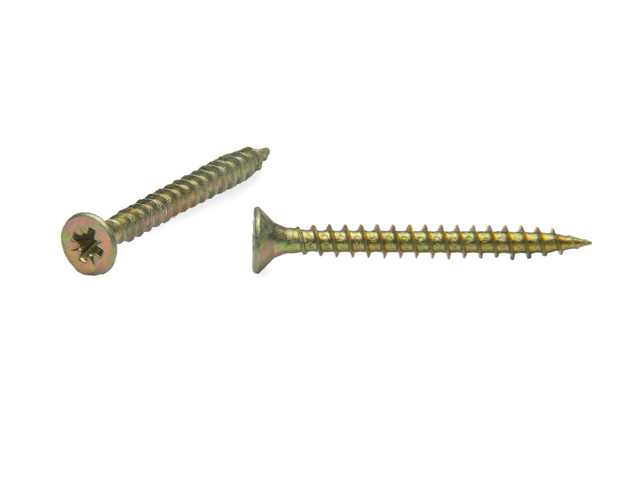 Саморез, желтый цинк 3,0х30 в пласт. контейнере (упак/200шт)