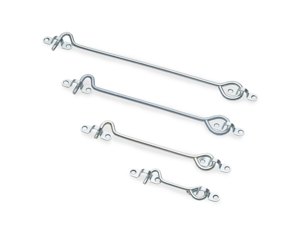 Крючок ветровой 75мм, цинк (пакет/2шт)