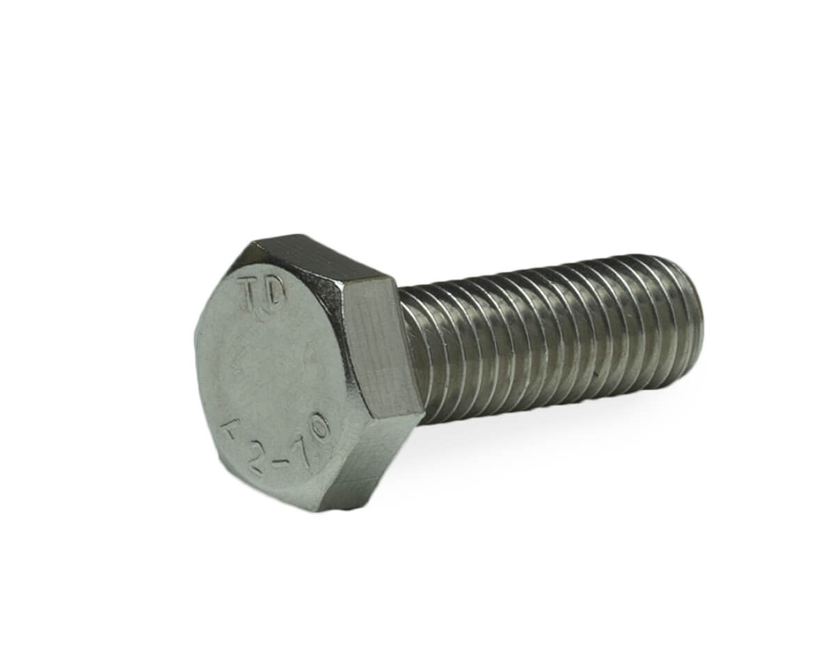 Болт с шестигранной головкой M10х30, DIN933, НЕРЖ. СТАЛЬ (упак/100шт)