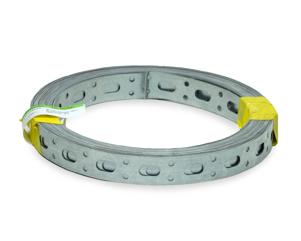 Лента перфорированная прямая LP_V 17x0.5мм, ЕКТ (бухта/10м)