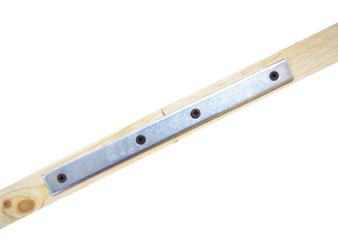 Пластина соединительная узкая 50x15/2 LW1, желтый цинк (шт)